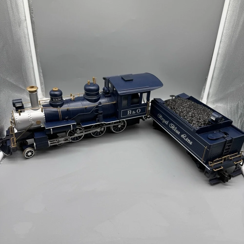 Bachmann G Scale Big Hauler Baltimore Ohio Royal Steam Locomotive W/Tender Untes